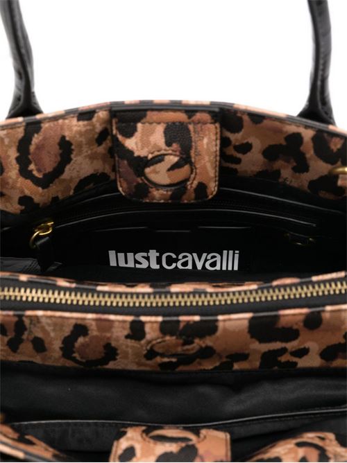 borsa donna a mano leopardata JUST CAVALLI | 79RA4BH1ZSD23QL7